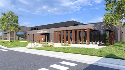 Lebanon Hills Maintenance Facility artist rendering.