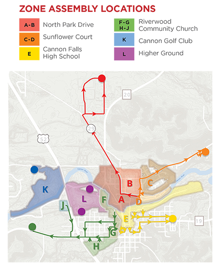 Evacuation Map