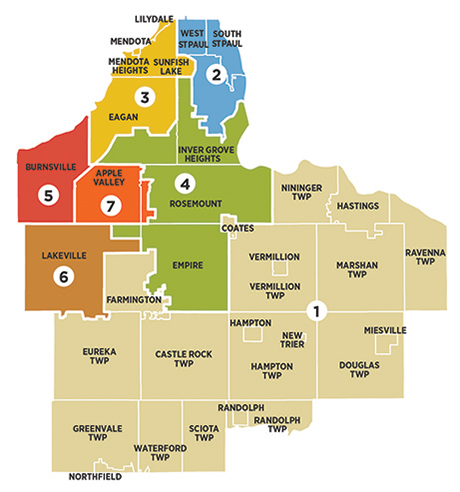 2022 commissioner districts map