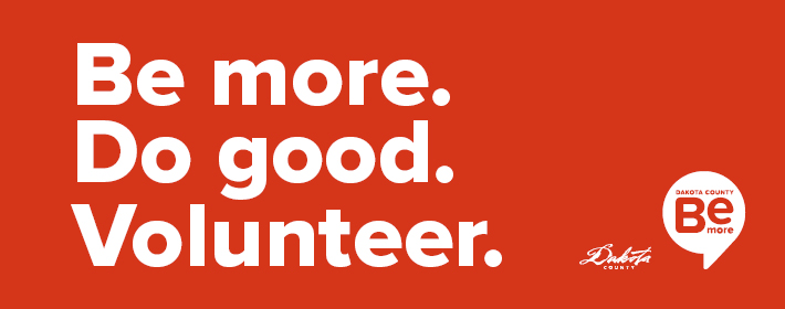 Be more. Do good. Volunteer.