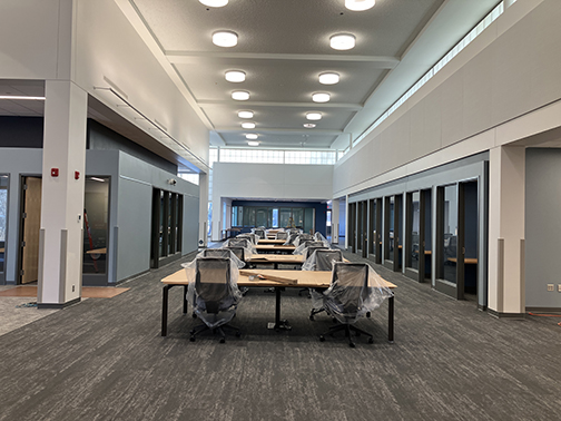 Construction progress as of March 2026.