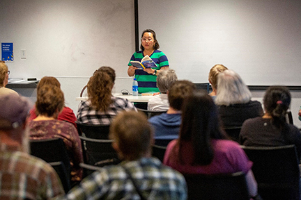 Author event at Inver Glen Library.