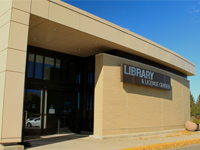 External view of Burnhaven Library.