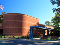 External view of Wentworth Library.